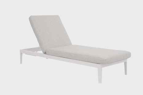 Lifestyle Mateo ligbed met kussen wit/earth