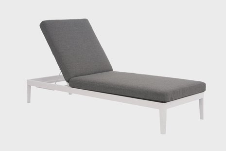 Lifestyle Mateo ligbed met kussen wit/carbon