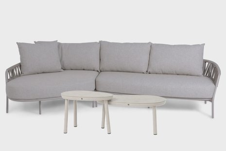 4 Seasons Outdoor Calma/Livo hoek loungeset 3-delig