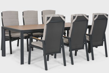 Lifestyle Vivaro/Allungo dining tuinset 7-delig