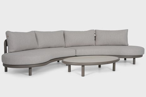 Santika Wave hoek loungeset 3-delig