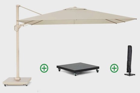 Platinum Challenger T² Premium 260x350 (incl. voet + hoes) Champagne