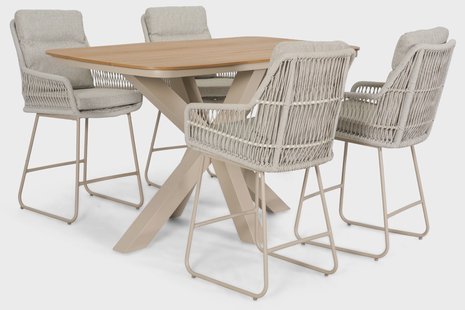 Lifestyle Vicente/Noelle 180x100 cm barset 5-delig