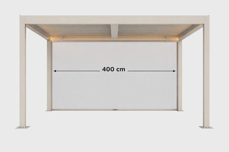 Alura Windscherm 400 cm sand