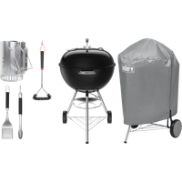 Weber Original Kettle 57 cm Zwart Starterspakket