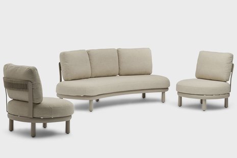 Coco Almara stoel-bank loungeset 3-delig
