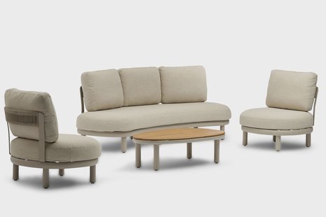 Coco Almara stoel-bank loungeset 4-delig