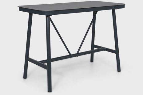 Lifestyle Tavano bartafel 150x75 cm antracite