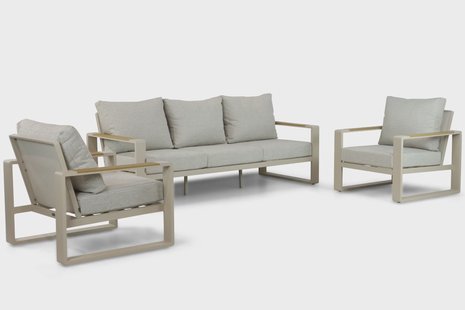 Lifestyle Lezo stoel-bank loungeset 3-delig