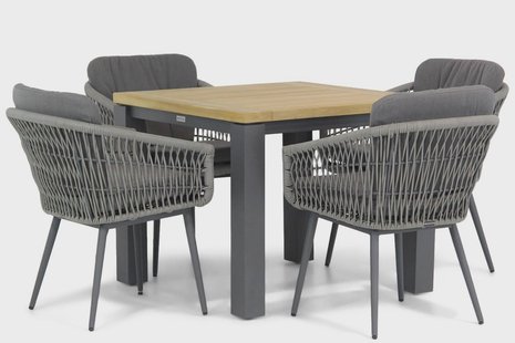 Lifestyle Western/Veneto 90 cm dining tuinset 5-delig