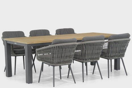 Lifestyle Western/Veneto 230 cm dining tuinset 7-delig