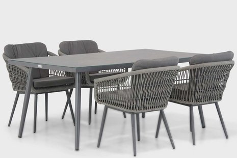 Lifestyle Western/Sophia 180 cm dining tuinset 5-delig