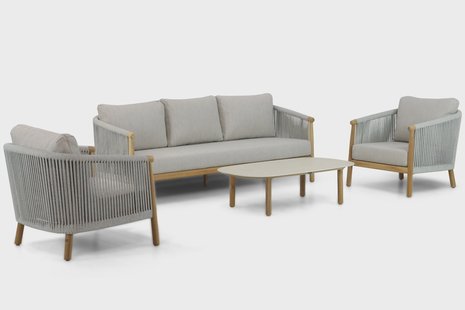 Lifestyle Bloom stoel-bank loungeset 4-delig