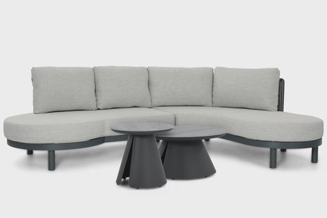 Santika Nanda/Cayora 50/80 cm organisch loungeset 4-delig