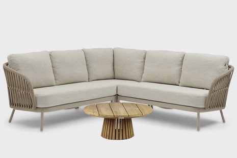 Coco Elara/Fungo 75 cm hoek loungeset 4-delig