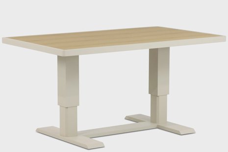 Lifestyle Evora lounge/dining tuintafel 140 x 80 cm verstelbaar