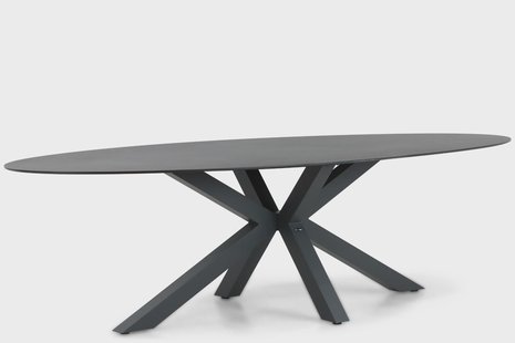 Santika Ellisse dining tuintafel 280 x 118 cm