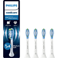 Philips Sonicare Premium Plaque Defense HX9044/87 Wit (4 stuks)