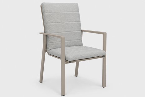 Lifestyle Timo dining tuinstoel loft/soft grey