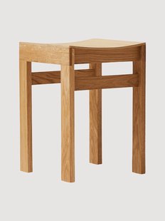 Eikenhouten kruk Sonder