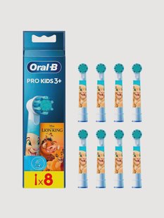 Opzetborstels Oral-B Pro Kids 3+, 8-delig