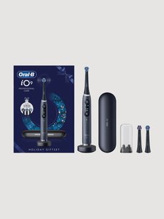 Elektrische tandenborstel iO Series 9 Black Onyx Gift Edition, 7-delig