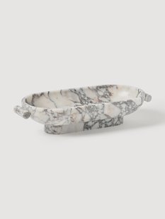 Decoratieve schaal Fossil van marmer