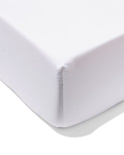 HEMA Boxspring hoeslaken 90x200cm hotel katoen percal wit (wit)