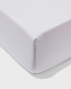 HEMA Boxspring hoeslaken 140x200cm hotel katoen percal wit (wit)