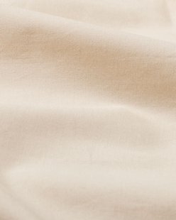 HEMA Hoeslaken 180x200cm hotel katoen percal beige (beige)