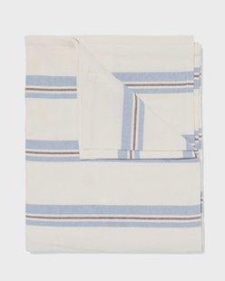 HEMA Tafelkleed 140x240cm katoen strepen blauw (blauw)