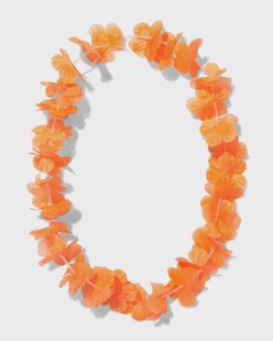 HEMA Hawaii ketting WK (oranje)