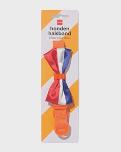 HEMA Hondenhalsband strik Nederland (oranje)