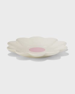 HEMA Taartbordje ⌀16cm keramiek bloemvorm