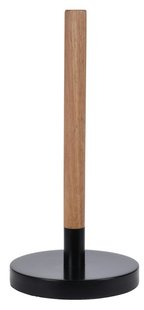 Keukenrolhouder Rvs Hout