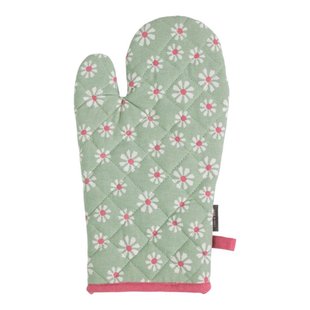Daisy Flowers Ovenwant Groen 18x33 Cm