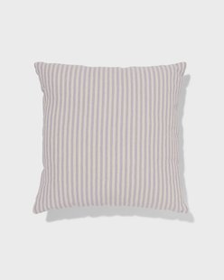 HEMA Kussen 40x40cm katoen strepen (paars)