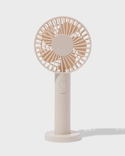 HEMA Handventilator ⌀11.5x23.5cm beige (beige)