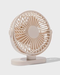 HEMA Bureauventilator ⌀17.5cm beige (beige)