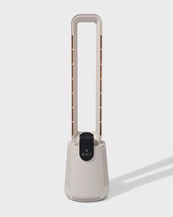 HEMA Bladloze staande ventilator 93x23.6cm beige (beige)