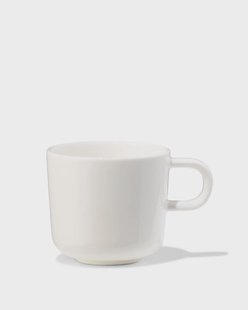 HEMA Espressokopje 100ml Knap new bone china wit (wit)