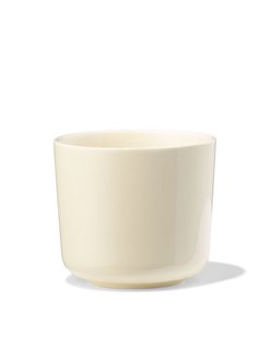 HEMA Koffiekopje 200ml Knap new bone china geel (geel)