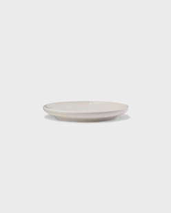 HEMA Schotel Ø14cm Knap new bone china grijs (grijs)