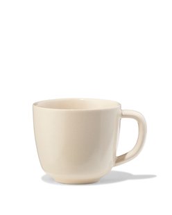 HEMA Espressokopje 90ml Puur aardewerk gebroken wit (gebroken wit)
