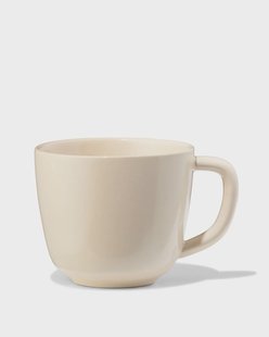 HEMA Koffiekopje 185ml Puur aardewerk gebroken wit (gebroken wit)