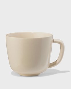 HEMA Cappuccinomok 325ml Puur aardewerk gebroken wit (gebroken wit)