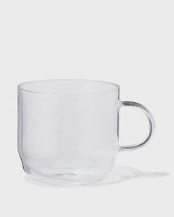 HEMA Koffiekopje 300ml glas transparant (transparant)