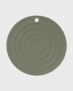 HEMA Onderzetter ⌀19cm siliconen groen (groen)