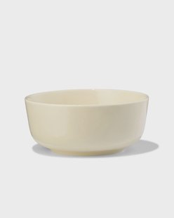 HEMA Kom Ø11cm Knap new bone china geel (geel)