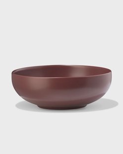 HEMA Kom Ø14.5cm aardewerk bordeauxrood (bordeauxrood)
